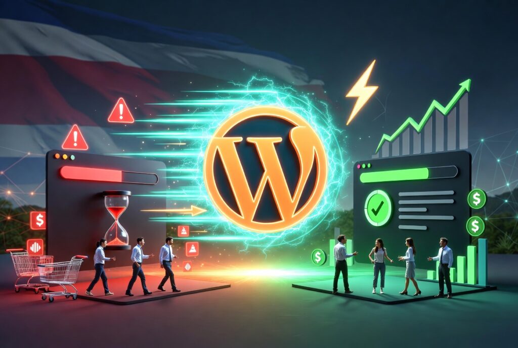 ¿Tu web es rápida o estás perdiendo clientes? La importancia del WPO para negocios en Costa Rica.